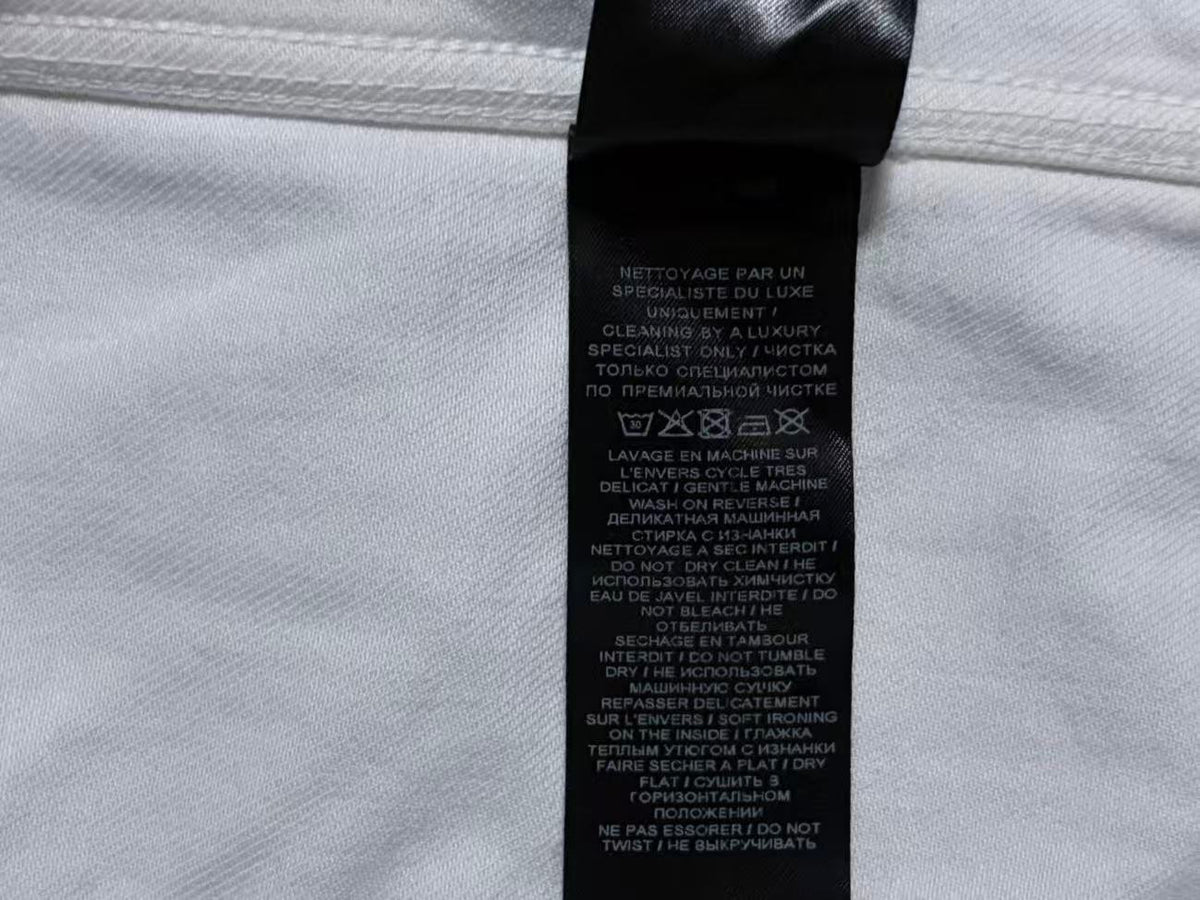 Balmain Distressed Denim Jacket