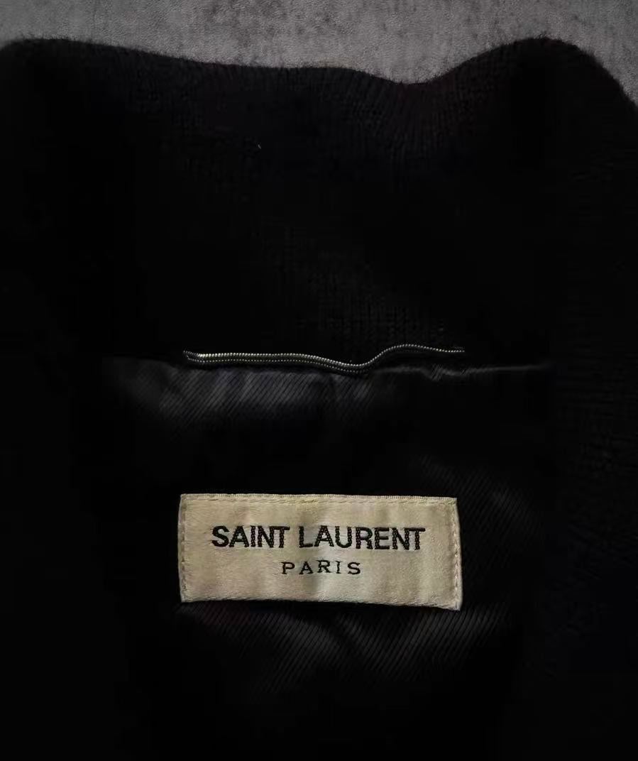 Saint Laurent 15AW Leopard Bomber Jacket