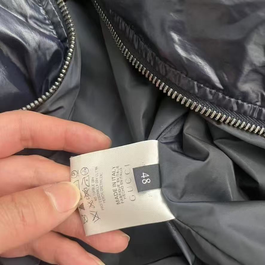 Gucci 08AW By Frida Giannini Web Accent Striped Bomber Jacket