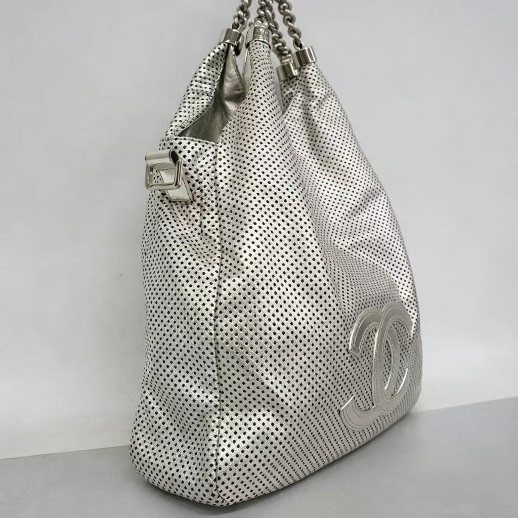 Chanel 08SS Rodeo Drive Perforated Hobo