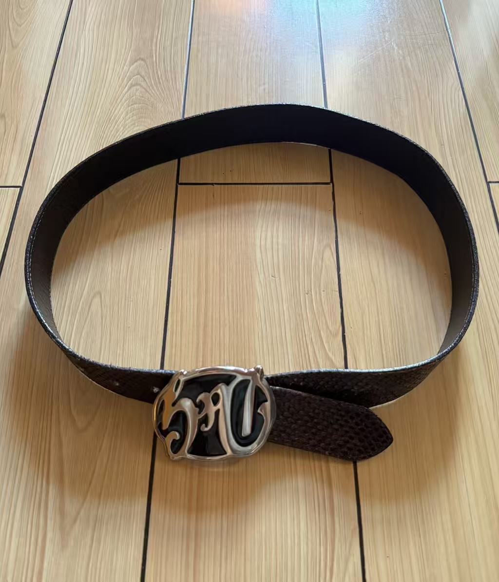 Dolce&Gabbana D&G Snakeskin Belt