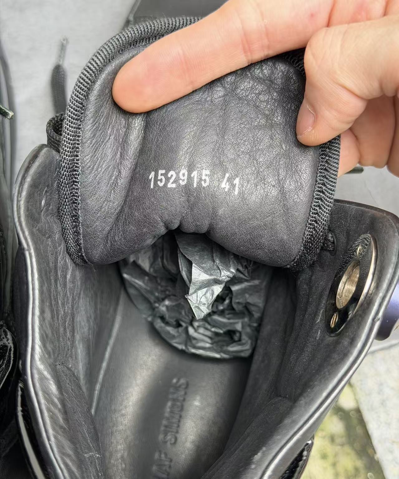 Raf Simons 07SS Space Future Astronaut Cargo sneakers