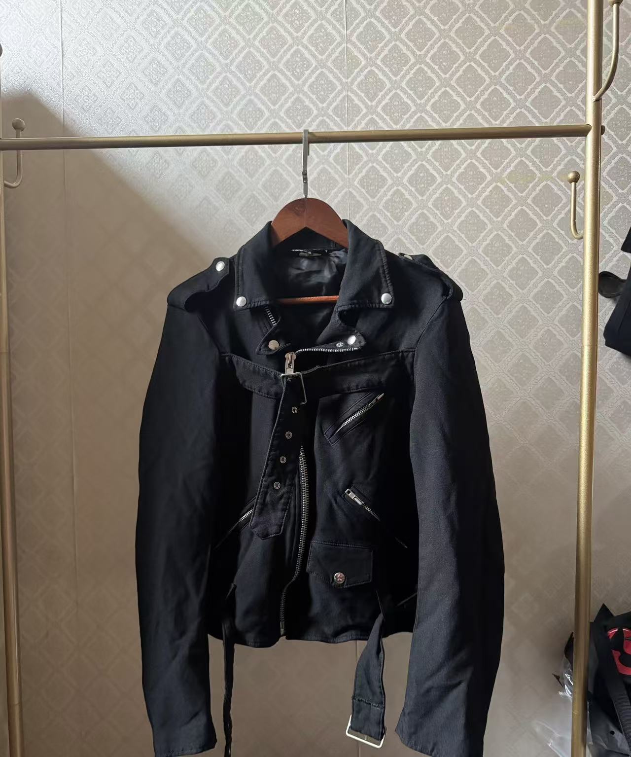 Comme Des Garcons BLACK Biker Jacket