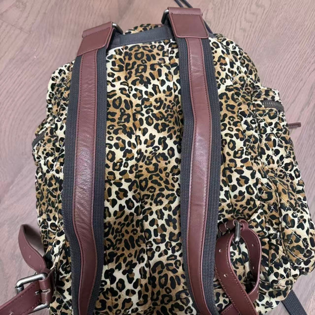 Dolce & Gabbana Vintage Leopard Backpack