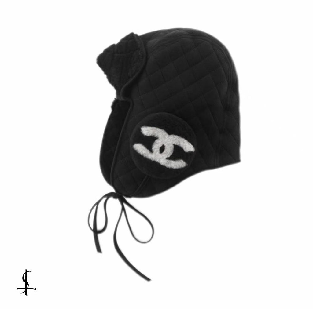 Chanel Coco Neige Double C Trapper Hat