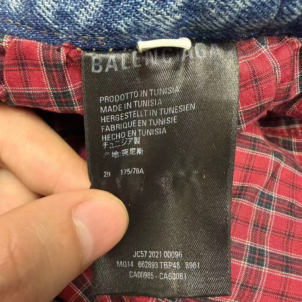 Balenciaga FW21 Destroyed Normal Jeans