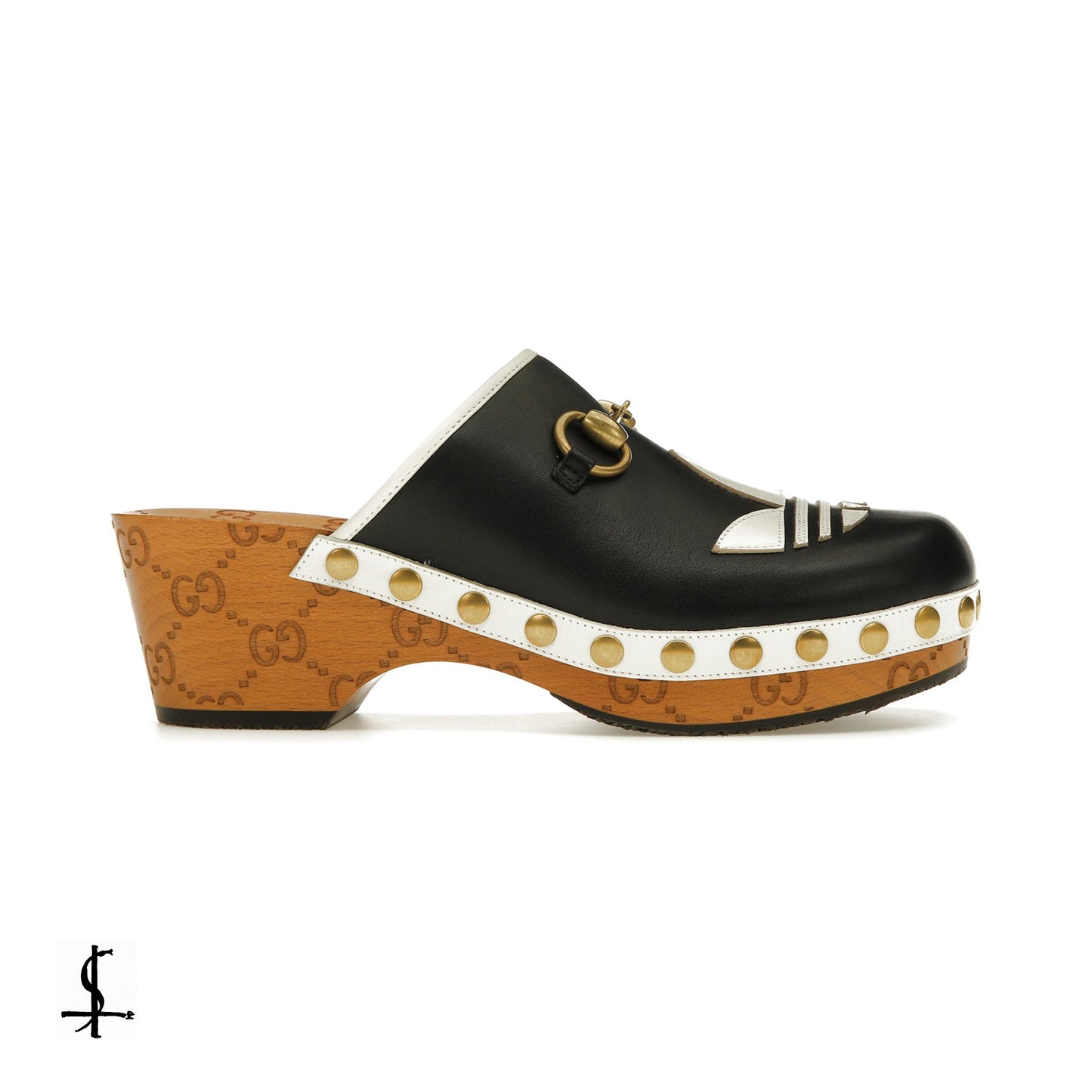 GUCCI adidas x Gucci men's leather clog