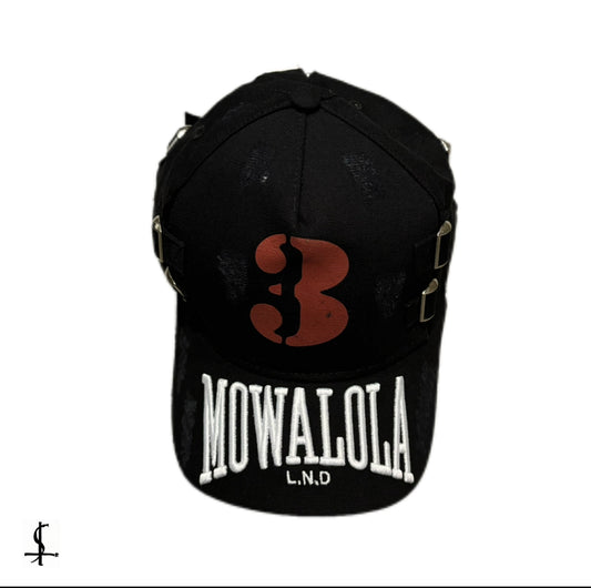 Mowalola logo cap