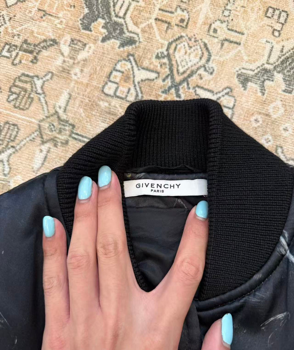 Givenchy 11AW Panther Bomber Jacket