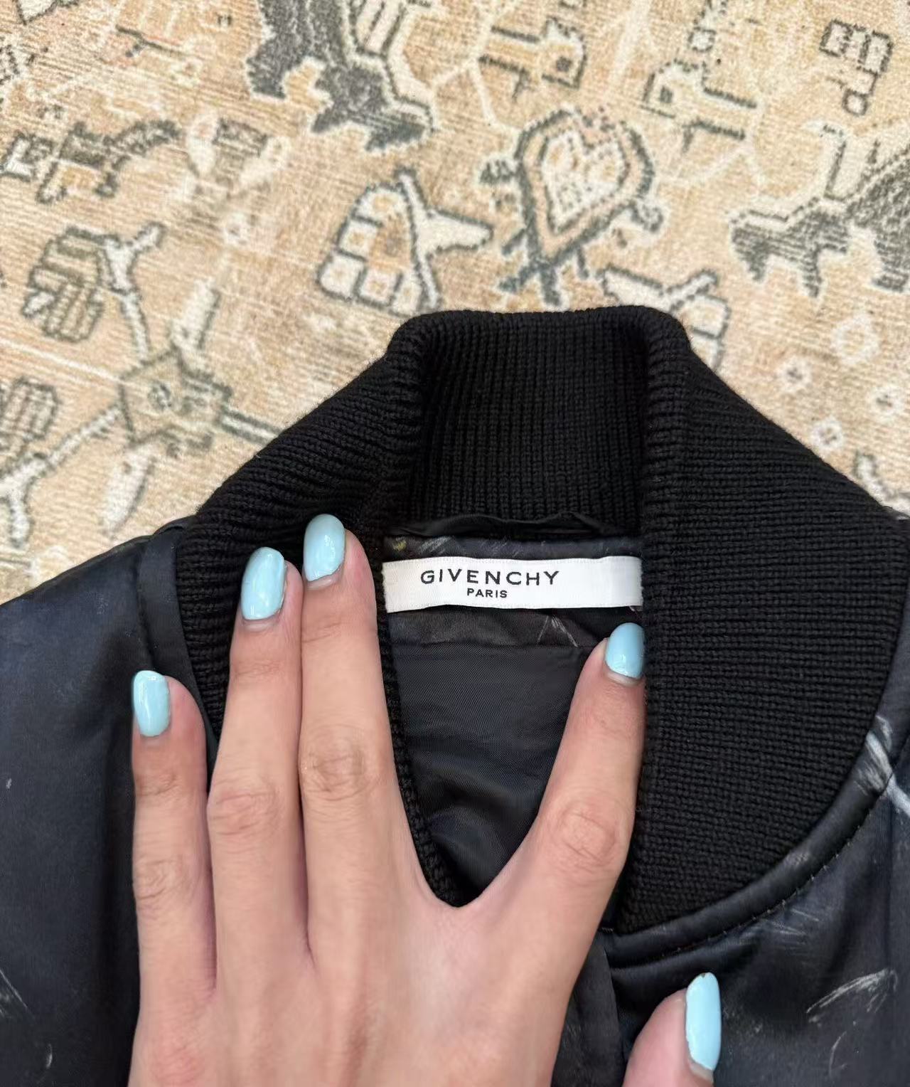 Givenchy 11AW Panther Bomber Jacket