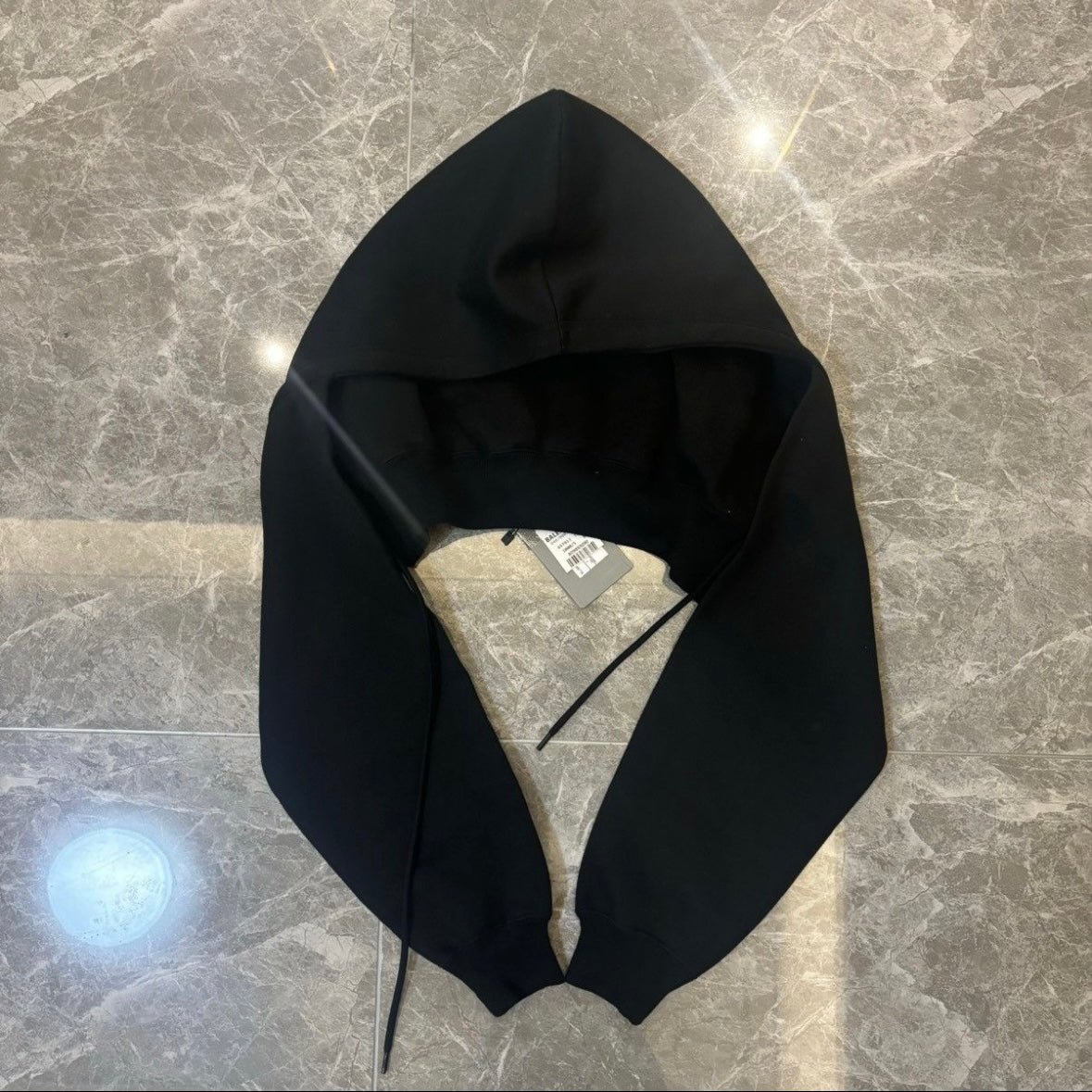 Balenciaga scarf head cover