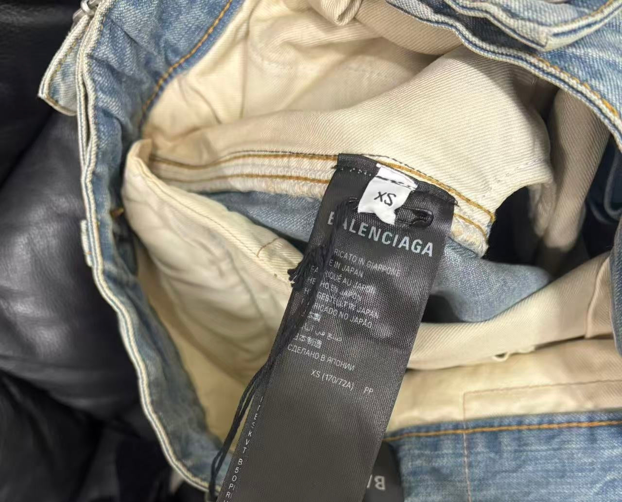 Balenciaga Cargo Jeans with Detachable Leg Panels