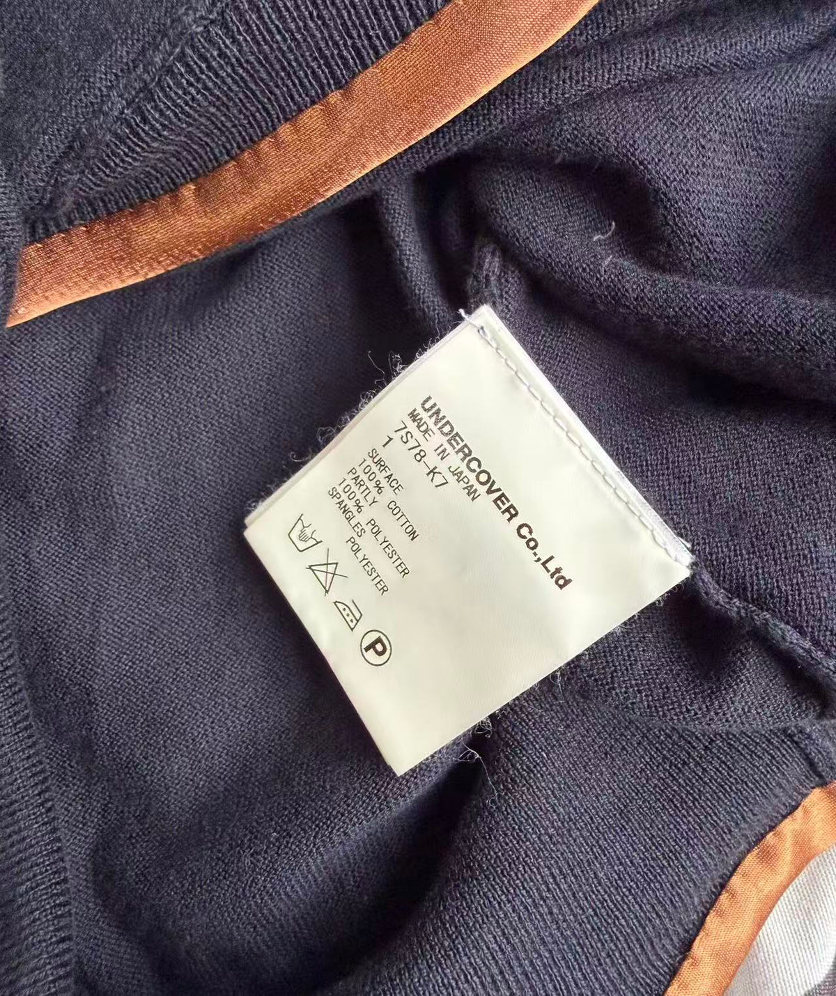 Undercover 07SS Rose knit sweater