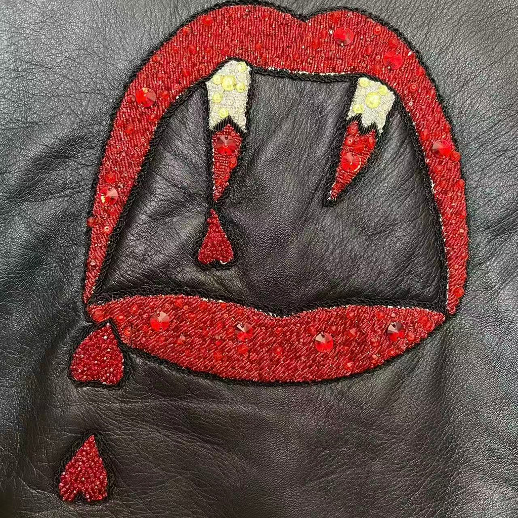 Saint Laurent 16FW Blood Luster L17 Leather Jacket
