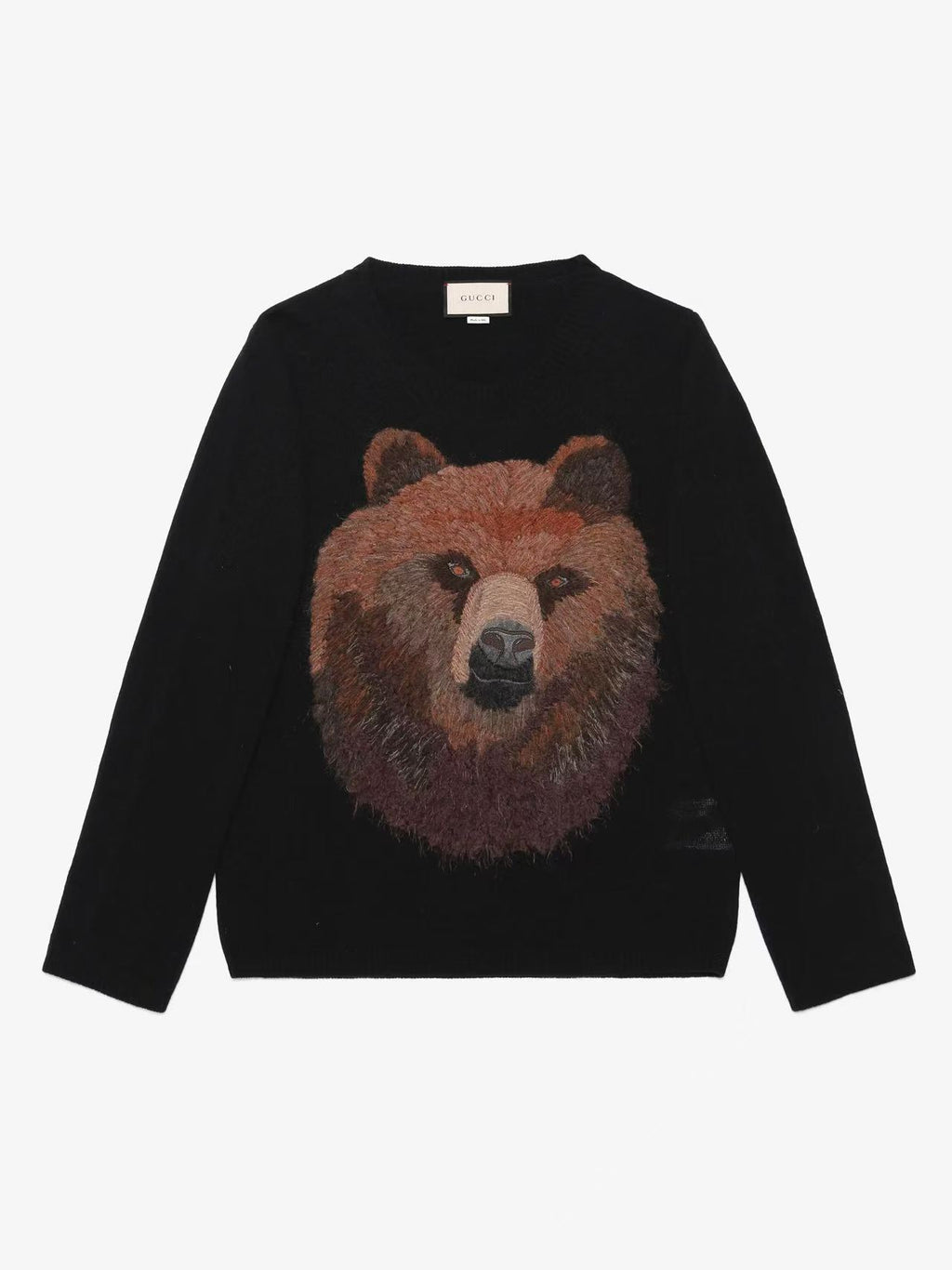 Gucci 2016 Embroidered Bear Sweatershirt