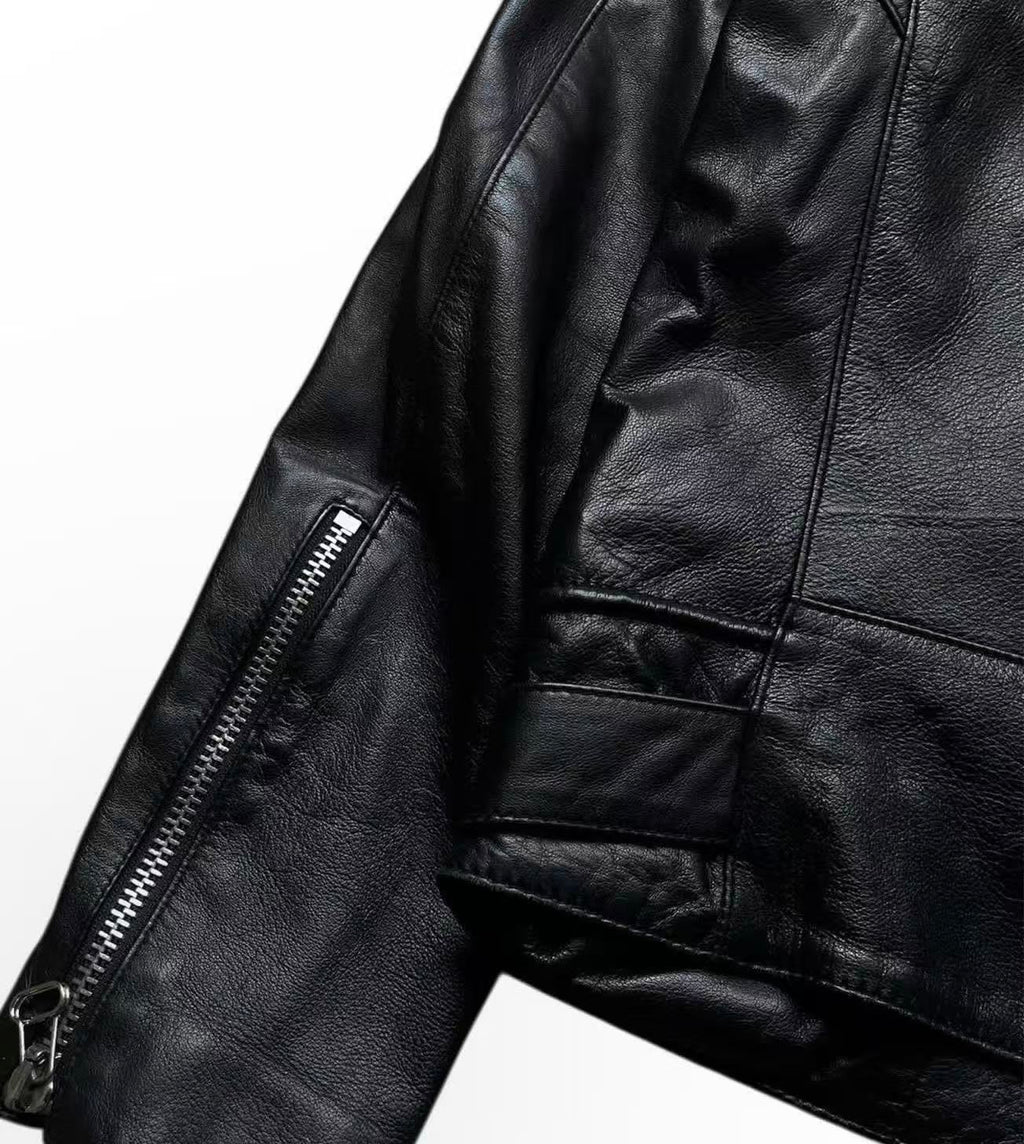 Balmain By Christophe Decarnin 10FW Leather Biker Jacket