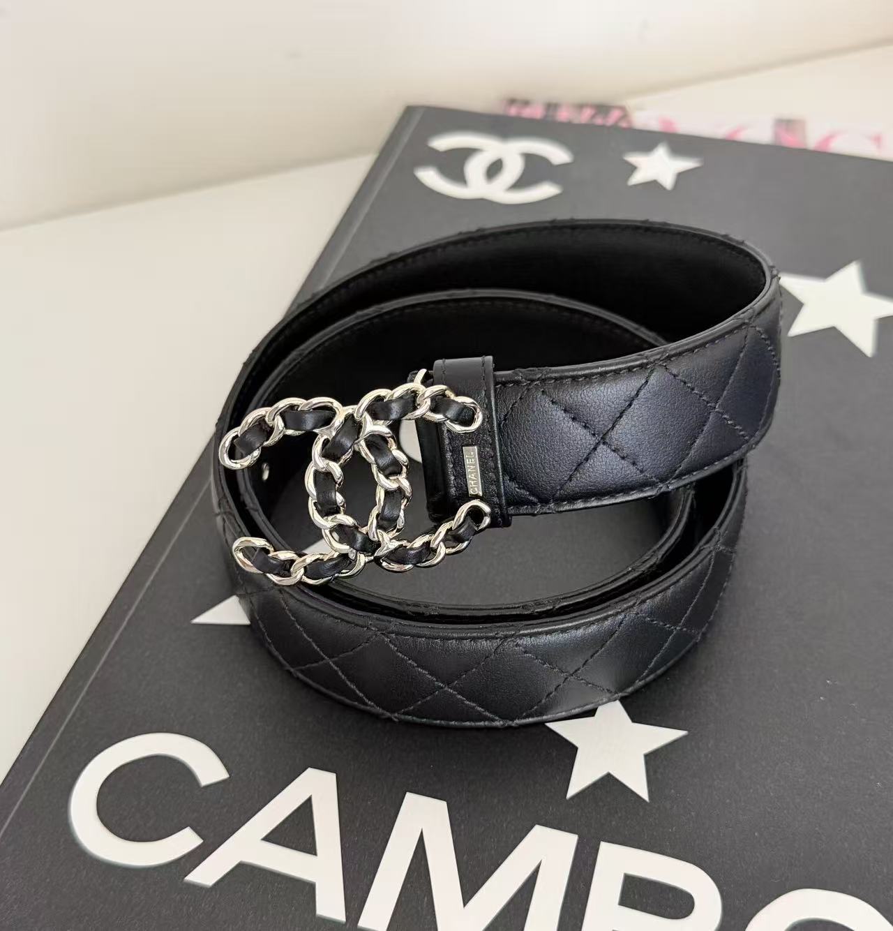 Chanel Leather Belt