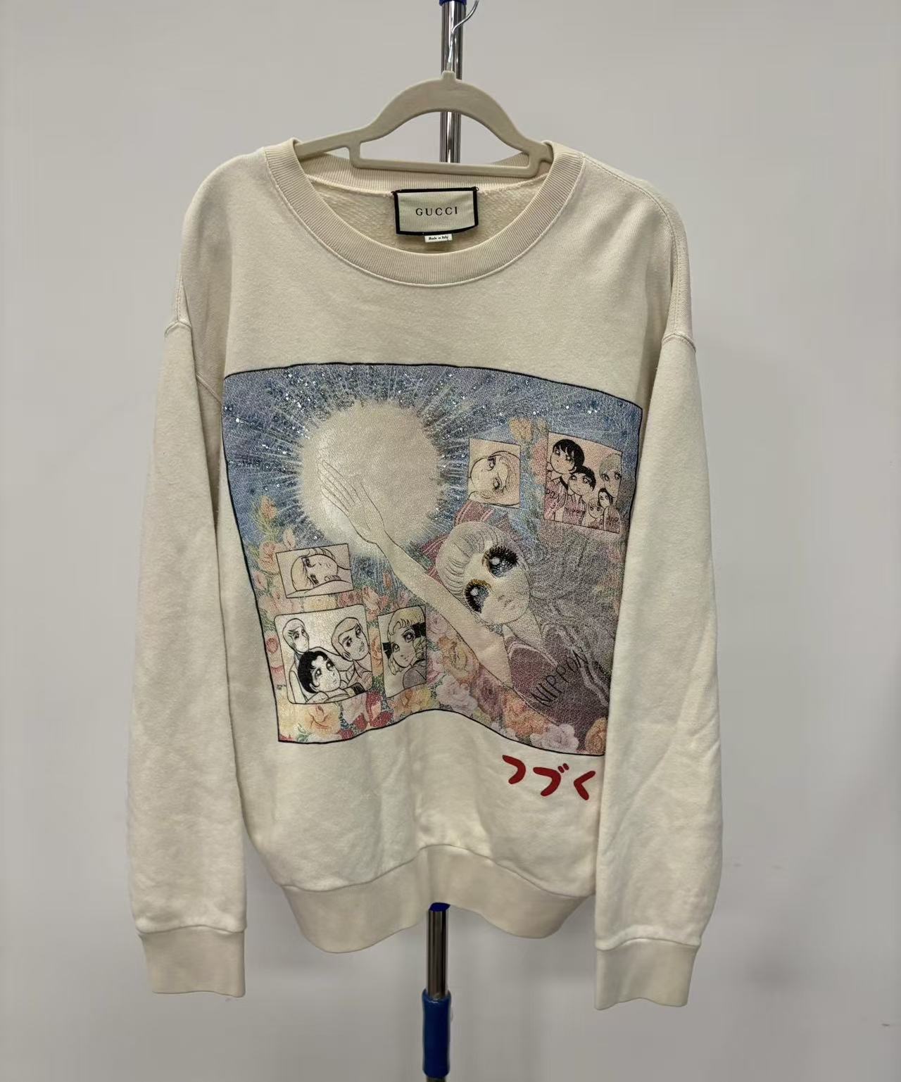 Gucci 18AW Chikae Ide Manga Graphic Print Sweatshirt