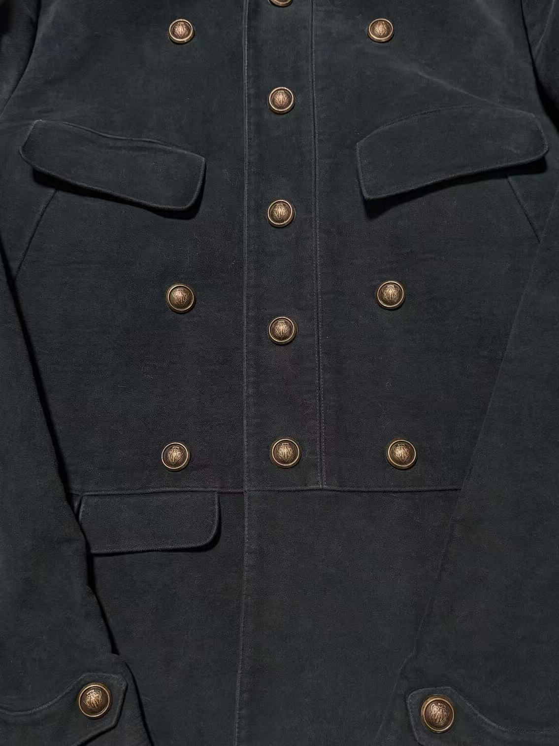 Gucci 08AW Runway Wool Buttoned Premium Jacket