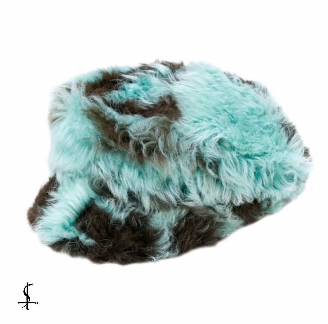 Prada Fur Baseball Cap