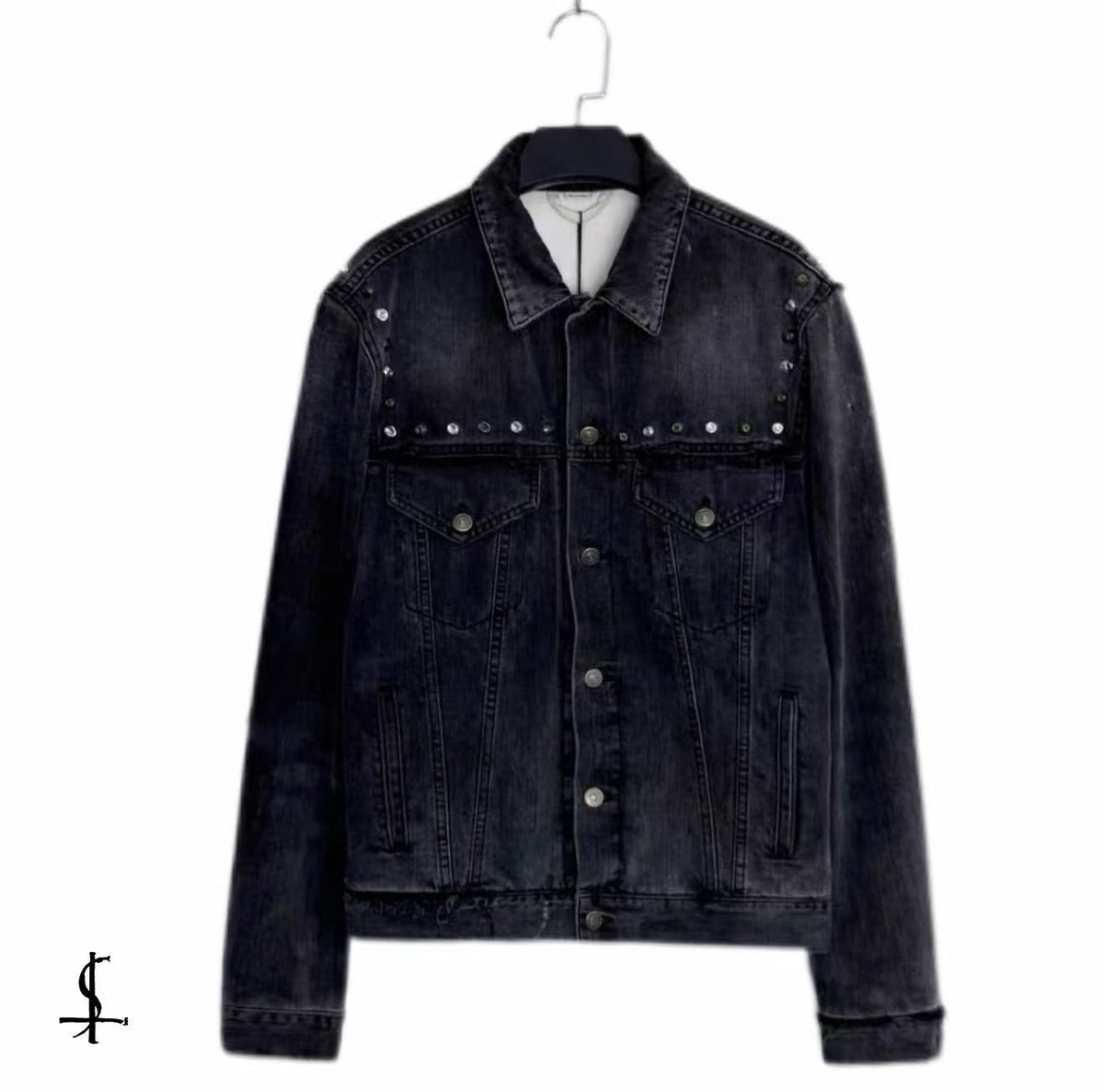 Gucci 17AW Hollywood Studded Denim Jacket