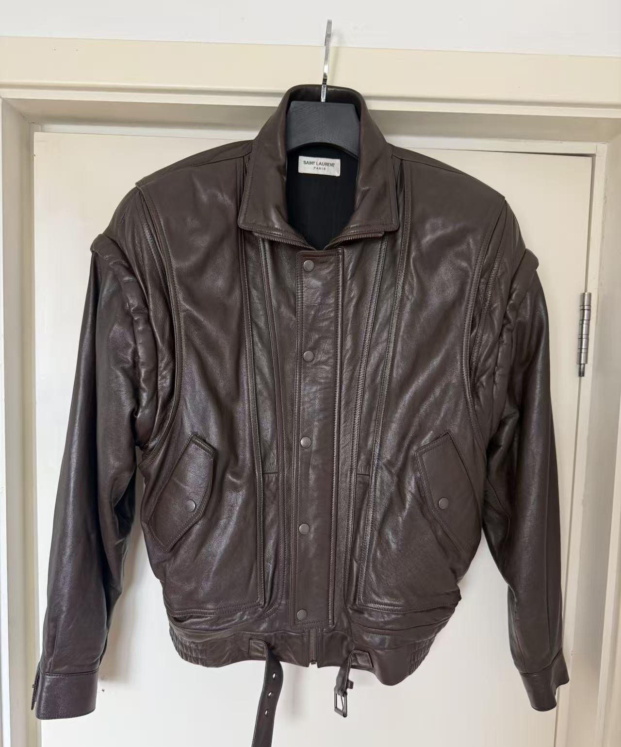 Saint Laurent 23FW Leather Bomber