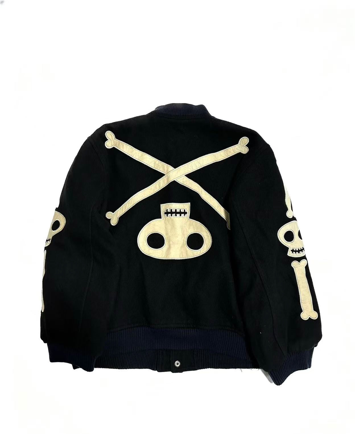 Hysteric Glamour Skeleton Varsity Jacket