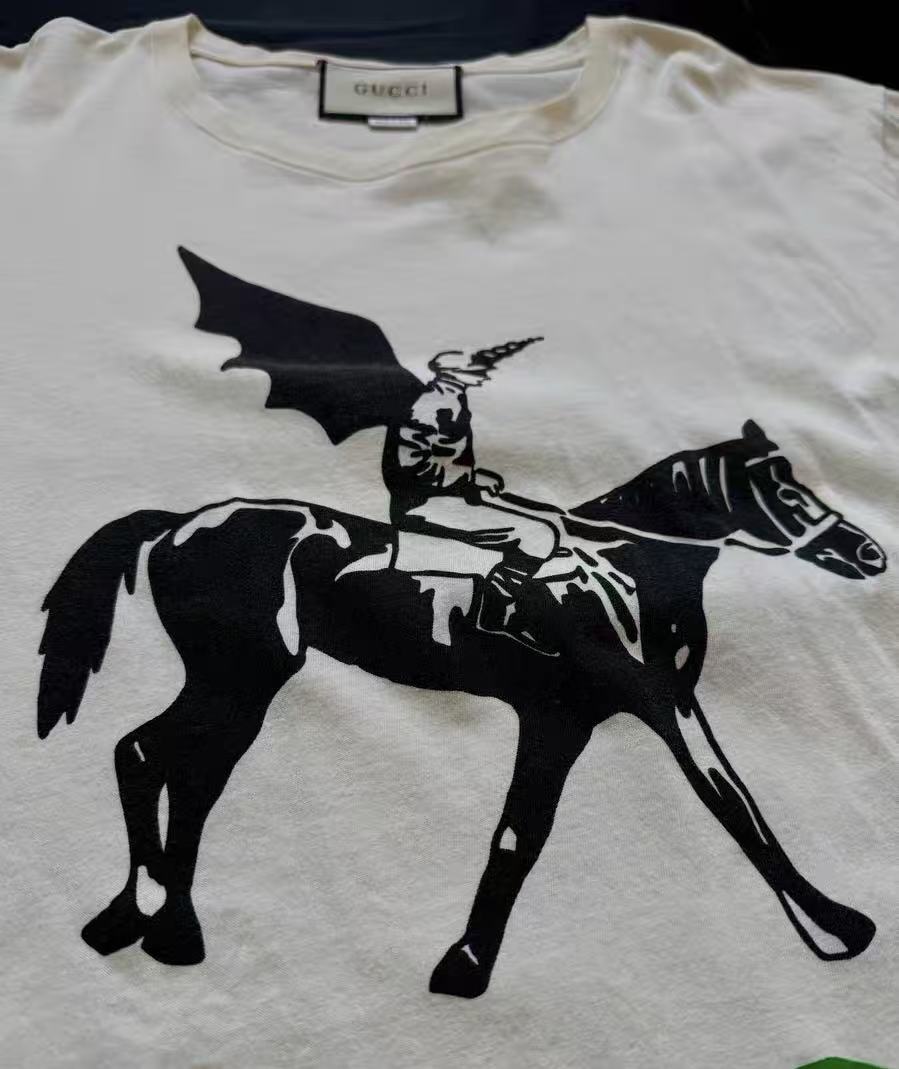 Gucci 18aw Winged Jocky Tee
