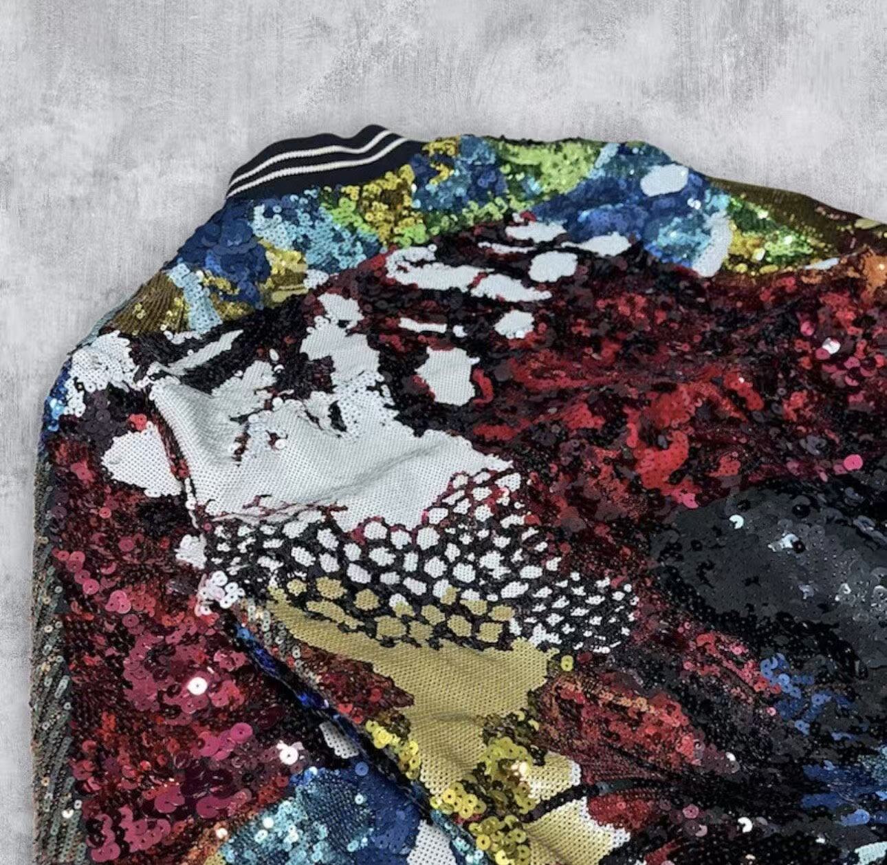 Celine 19SS Sequin Teddy Jacket