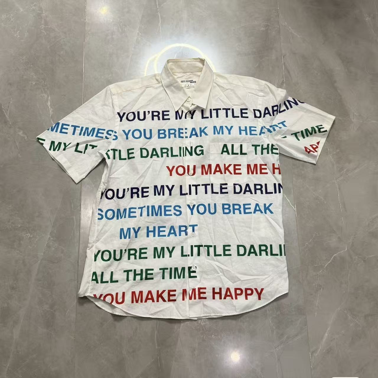 Junya Watanabe Comme Des Garcons 02SS Poem Shirt