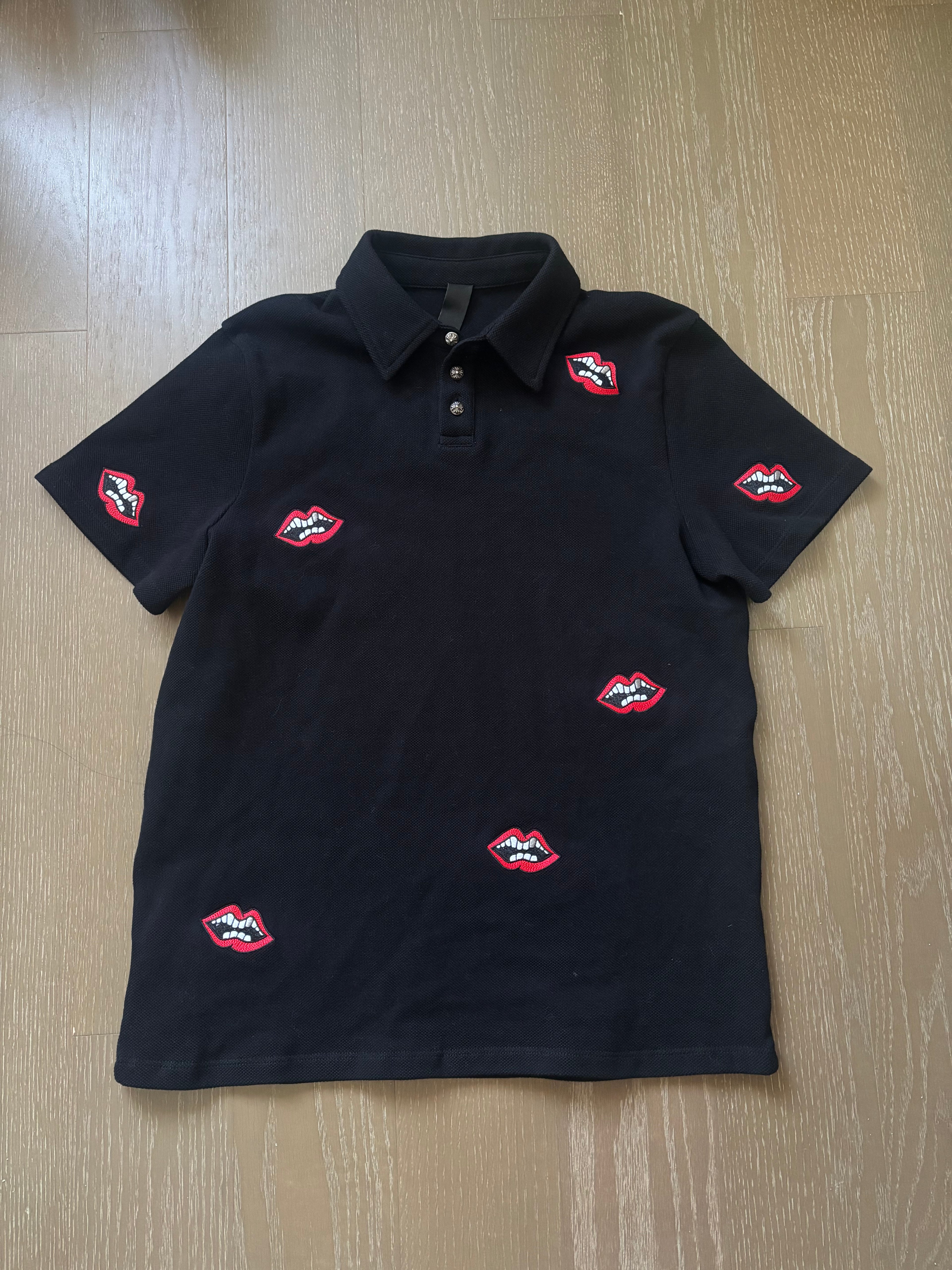 Chrome Hearts Matty Boy Chomper Polo Shirt