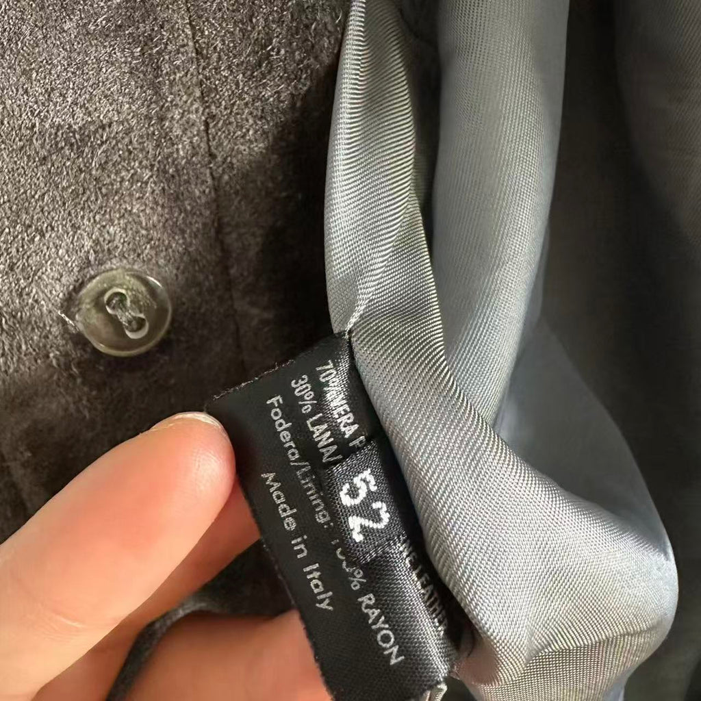 Gucci By Tom Ford 01aw A1 Suede grey Jacket