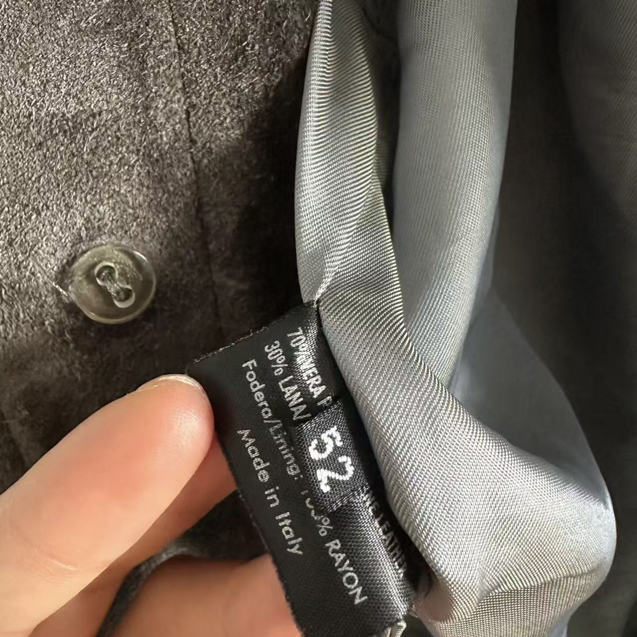 Gucci By Tom Ford 01aw A1 Suede grey Jacket