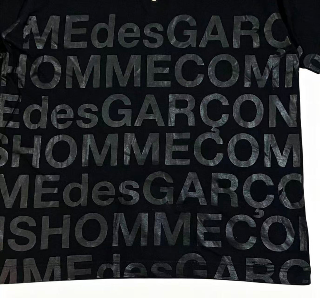 Comme Des Garçons Spell Out Collared Shirt SS04