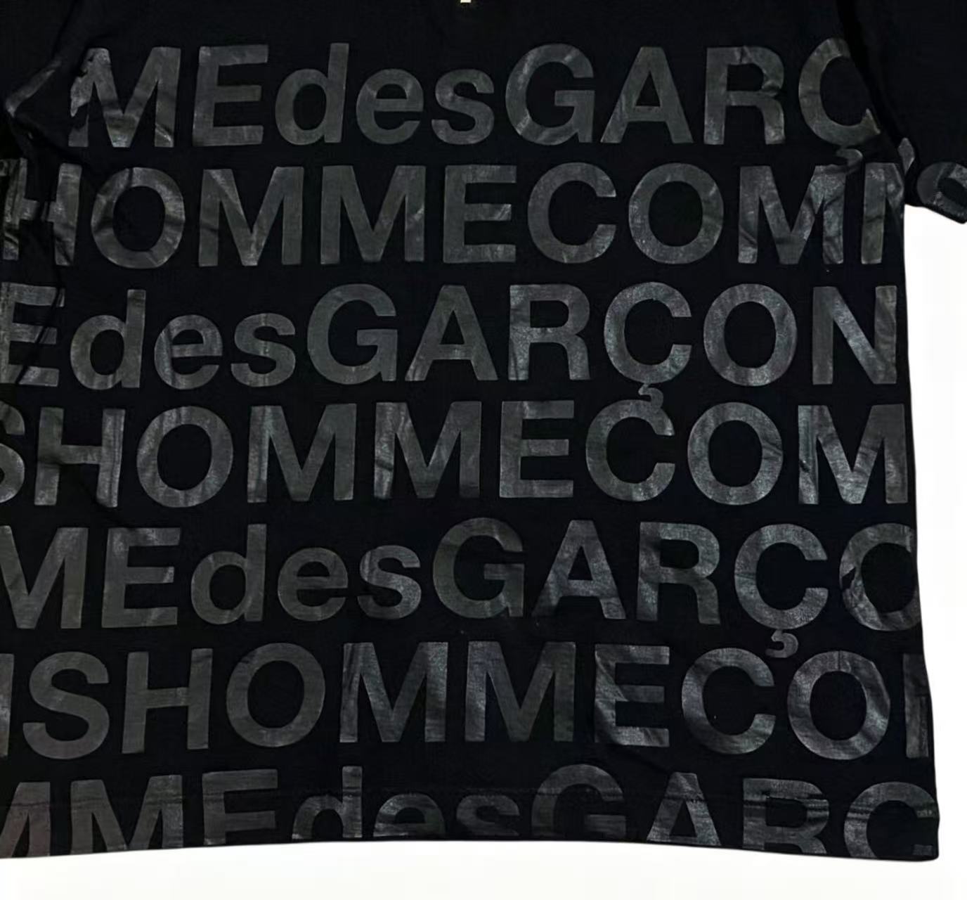 Comme Des Garçons Spell Out Collared Shirt SS04