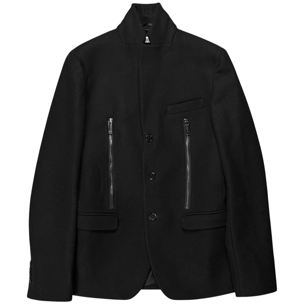 Dirk Bikkembergs 13AW Dual Zip Wool Blazer