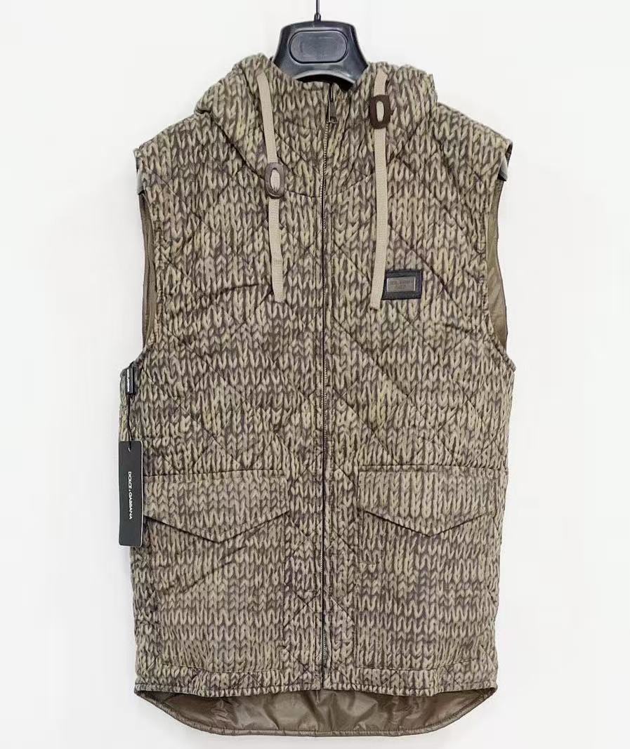 Dolce&Gabbana Hooded Puffer Vest