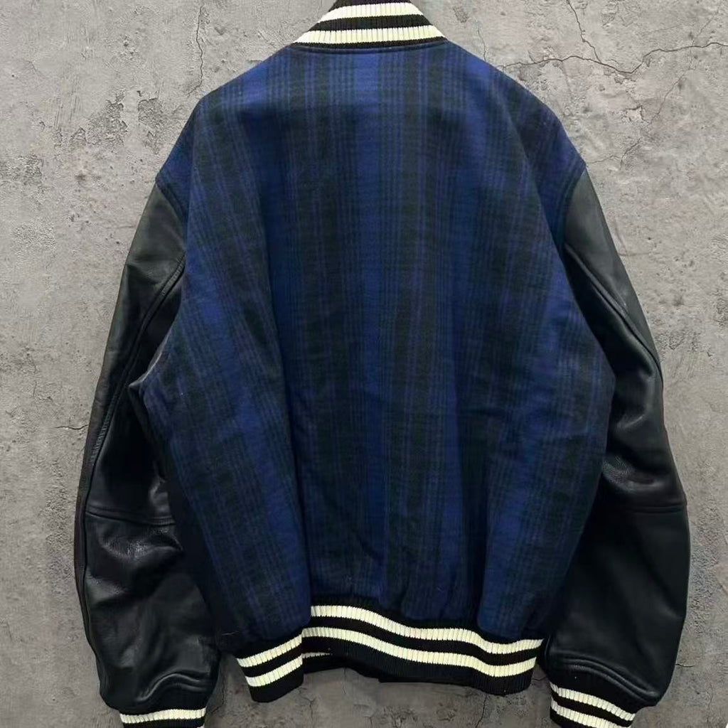 Junya Watanabe CDG Versace 21aw Varsity Jacket