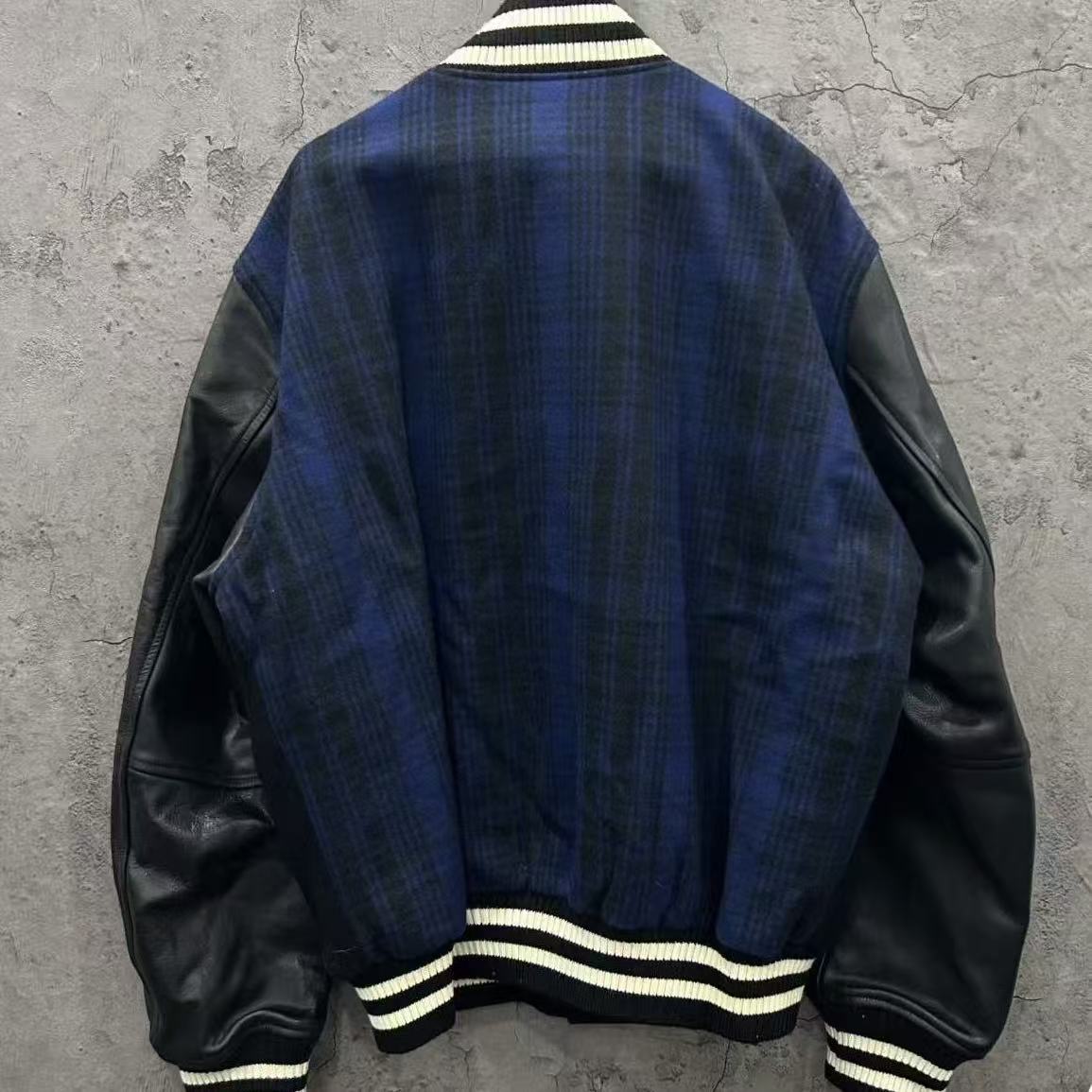 Junya Watanabe CDG Versace 21aw Varsity Jacket