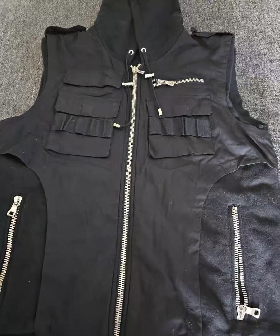 balmain homme bulletproof vest hoodie