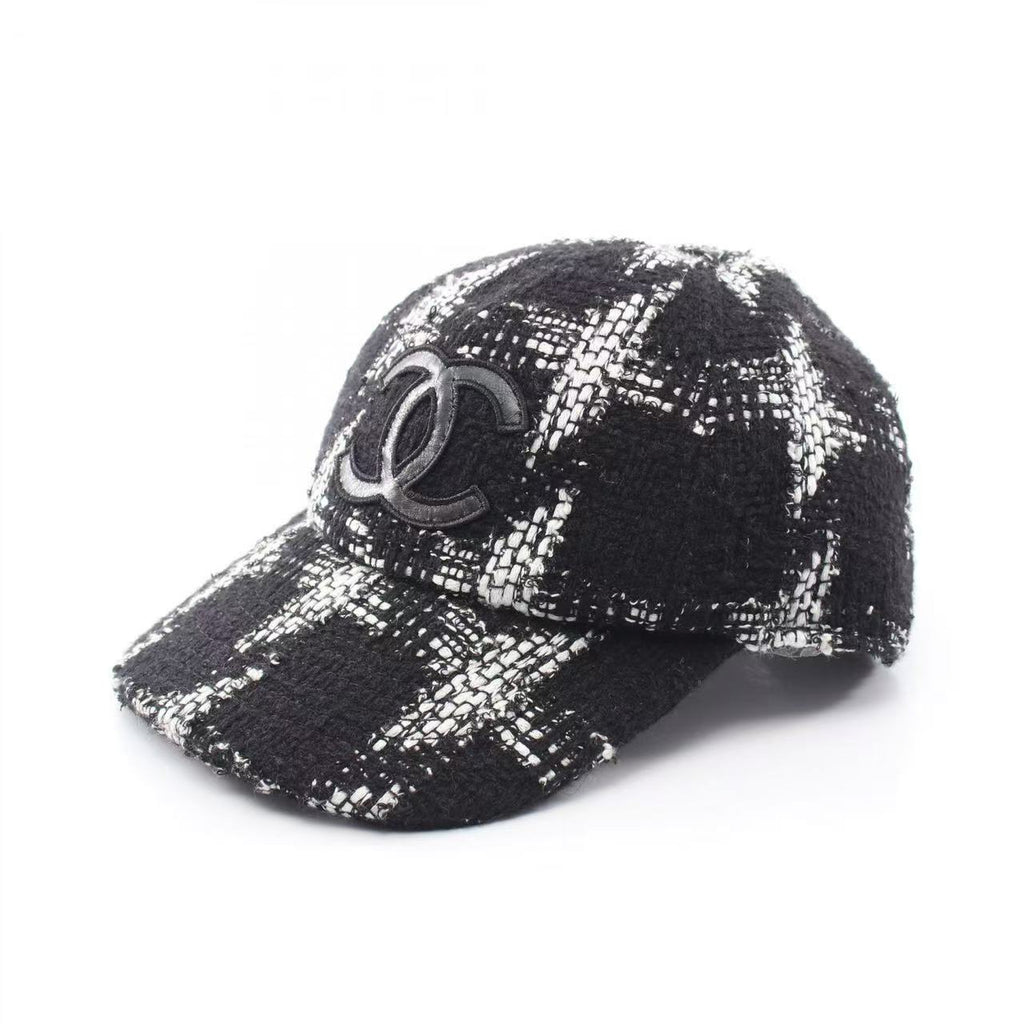 Chanel Tweed CC Baseball Cap