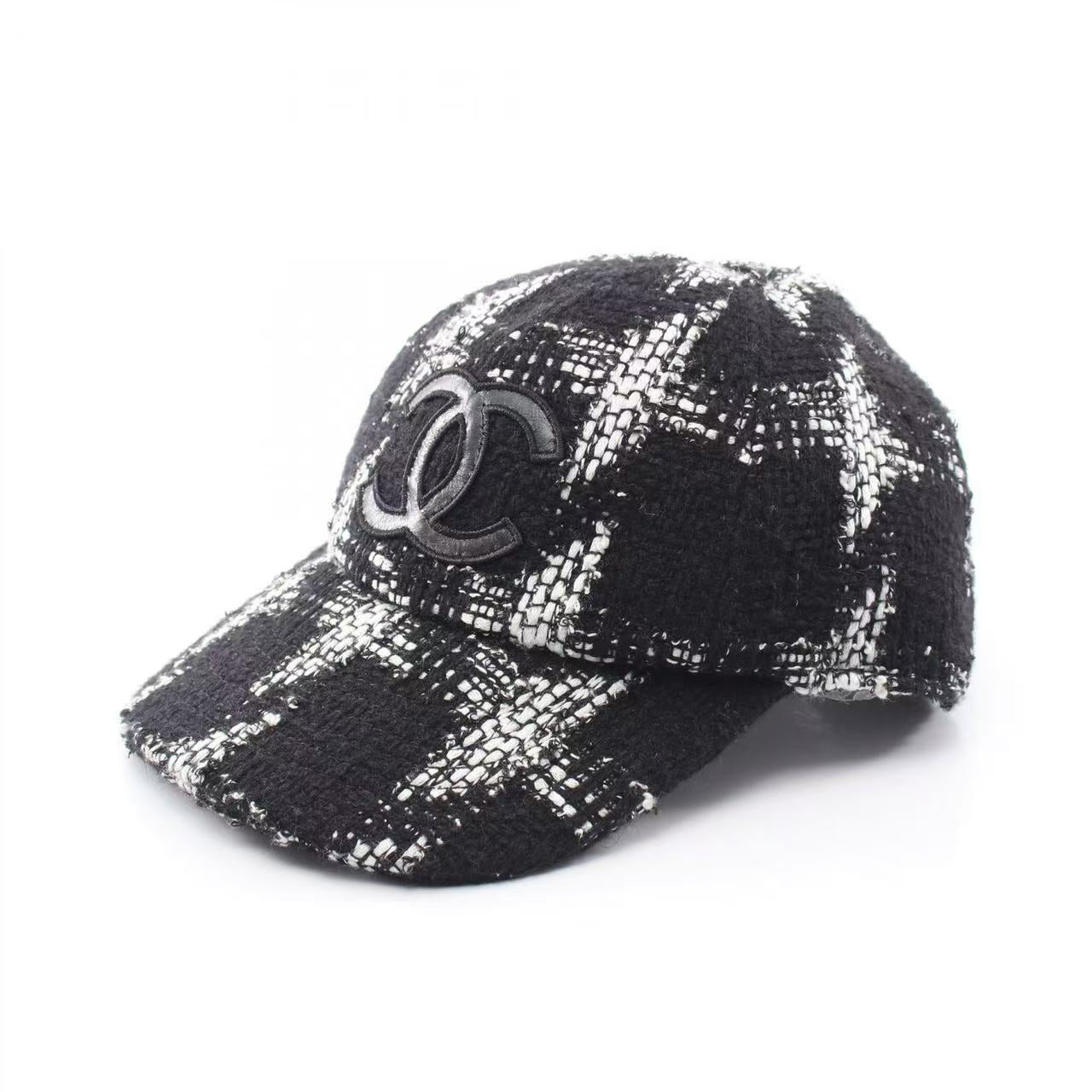Chanel Tweed CC Baseball Cap