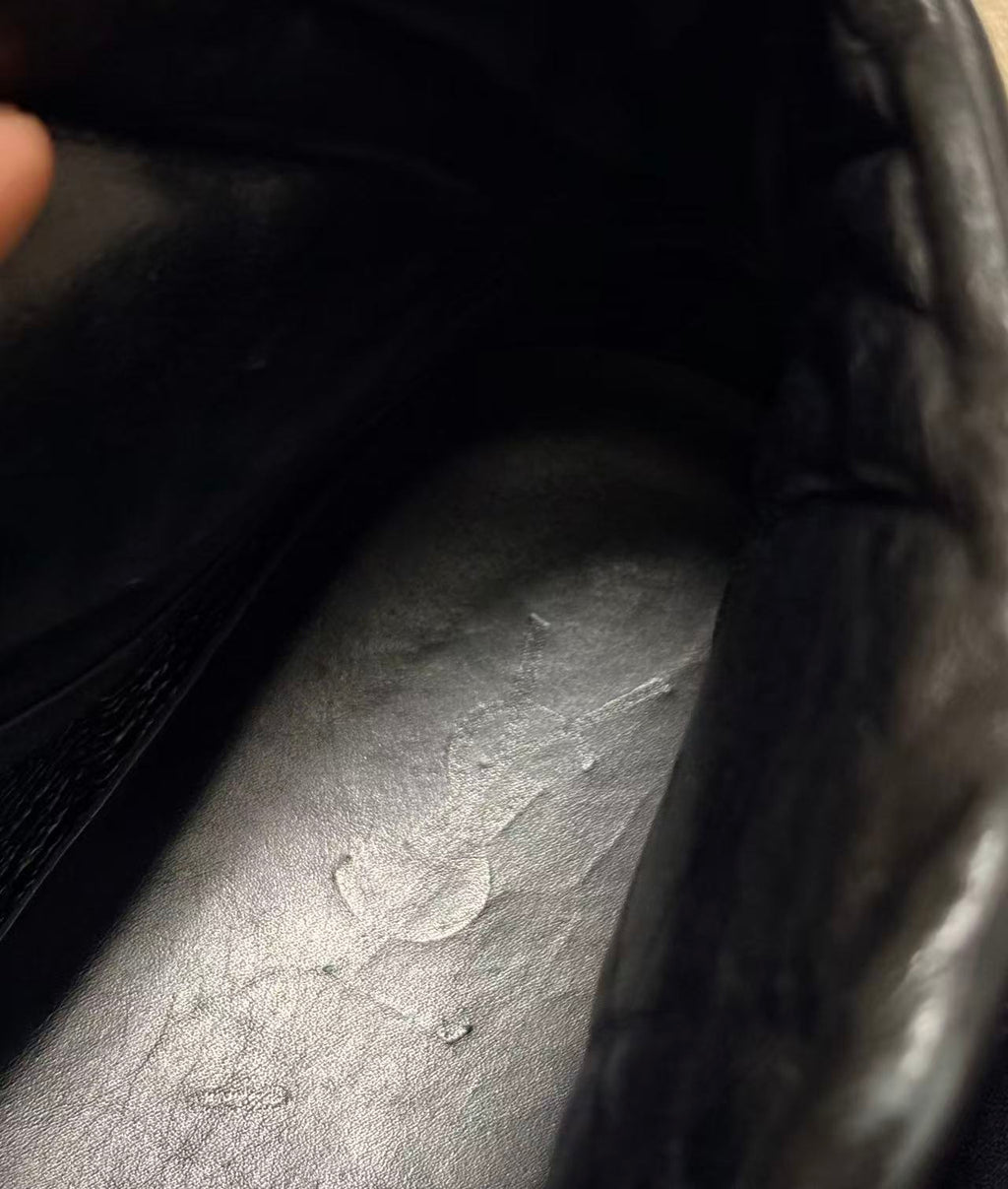 Saint Laurent By Hedi Slimane Rive Gauche Hi Top Sneakers
