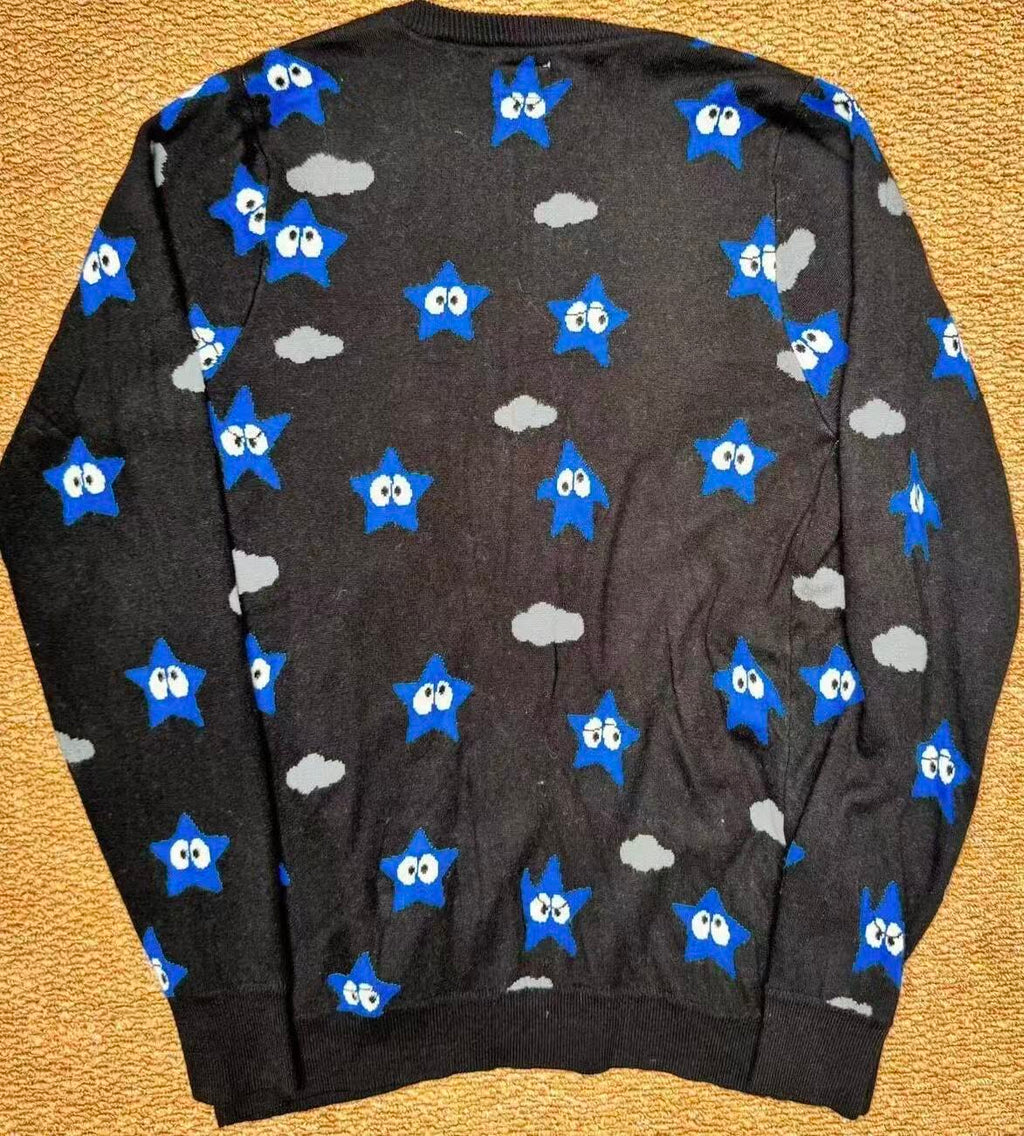 Junya Watanabe Chubby Star Knit Cardigan
