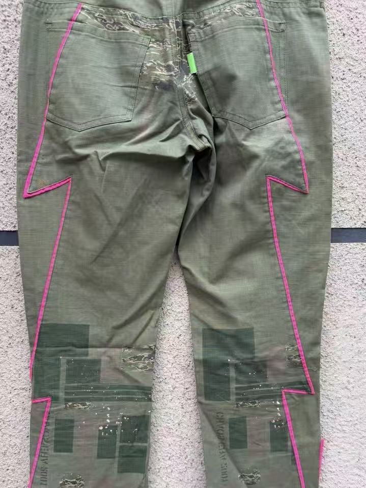 Undercover 01SS Lightning Camo Pants