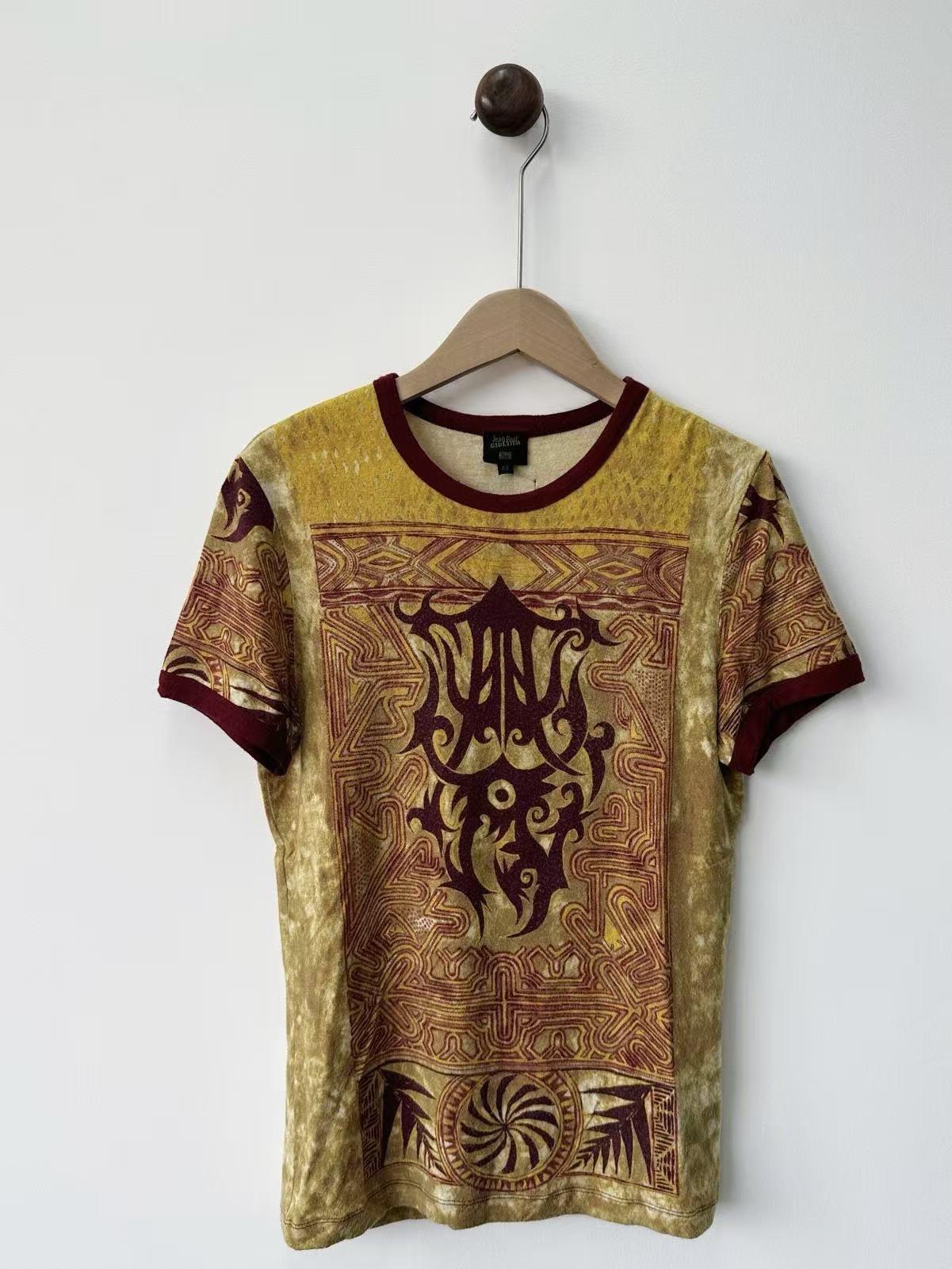 Jean Paul Gaultier 03SS Tribal Print Tee