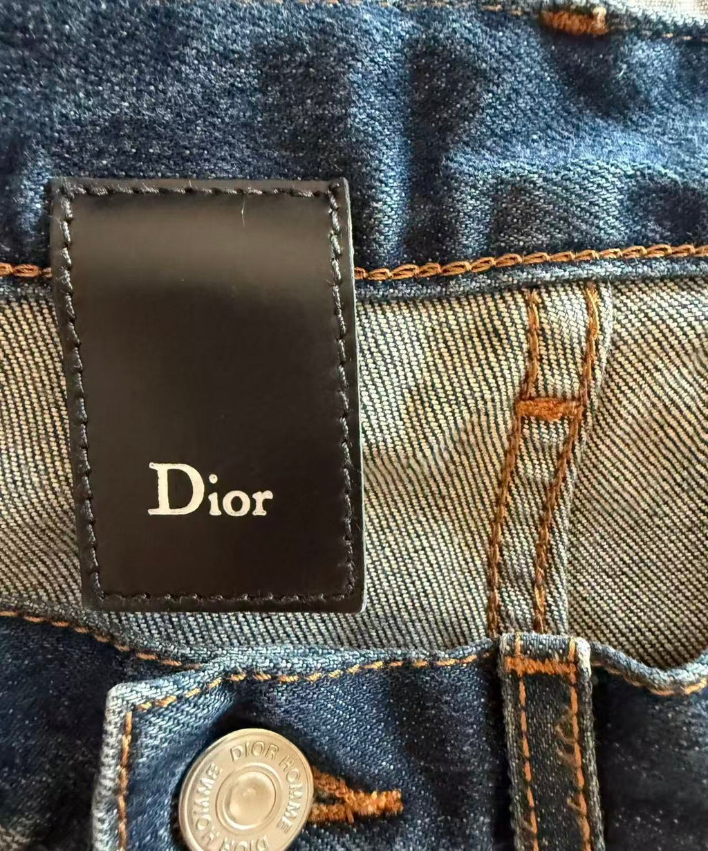 Dior Homme 08SS jake "under my car" Jeans