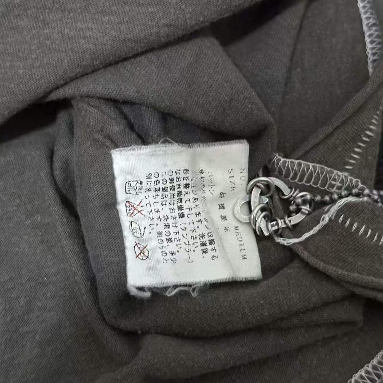 Undercover COMME des GARÇONS 2003SS Scab Giz Star Of David Single Stitch Tee