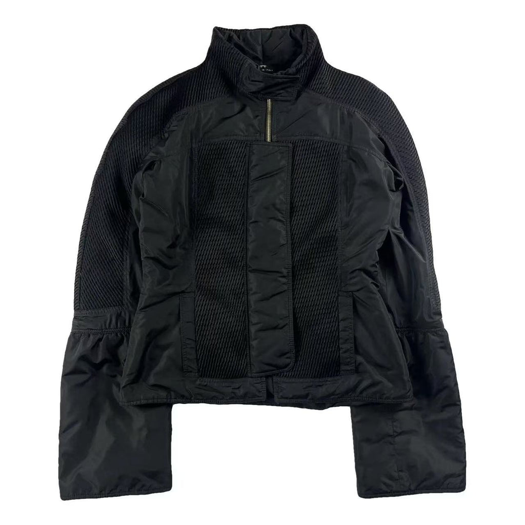 Gucci by Tom Ford FW2004 Flared Sleeves Textured Padded Puffer Jacket