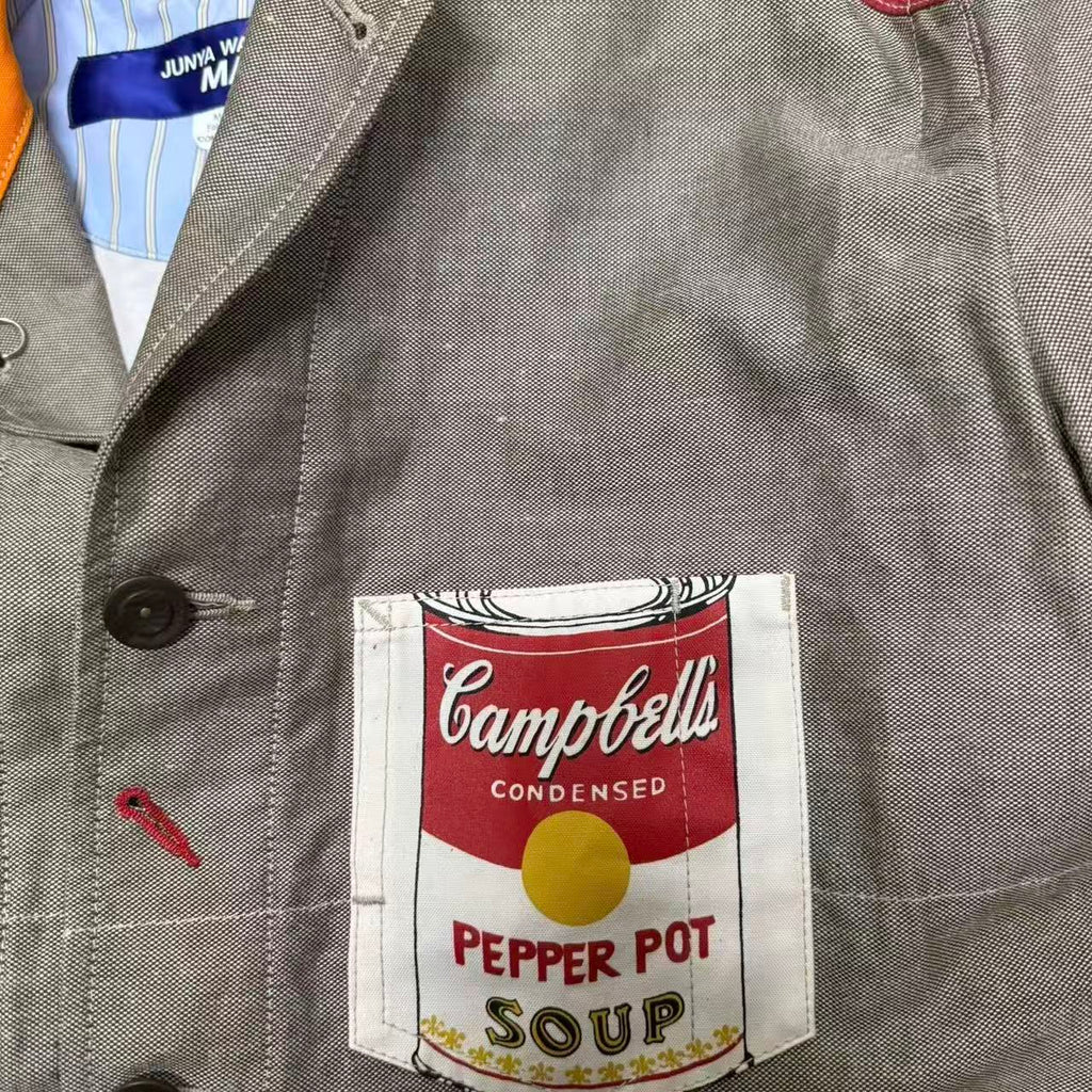 Junya Watanabe & Andy Warhol 23SS Campbell's Soup Jacket